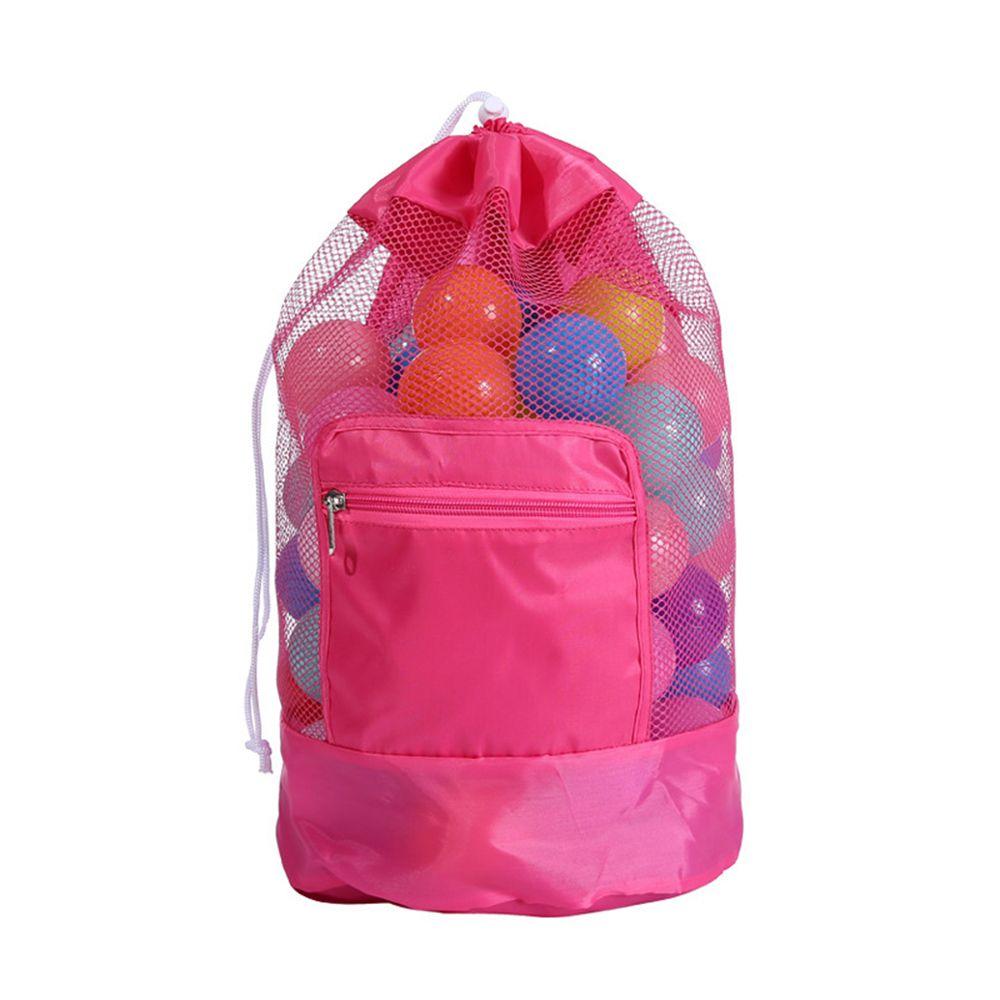 Beach Toys Pouch Girls Sundries Organizer Kids Shell Bags Storage Bag Beach Bag Mesh Swimming Bag