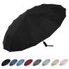 Folding Automatic Opening and Super Suitable for Both Sunny and Rainy UV Large Size 16-rib Umbrella, One-touch Closing, Windproof, Water-repellent,