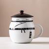 Creative Guochao Fengshui Cup Cute Panda Tea Separation Cup High Value Cup With Lid Practical Gift