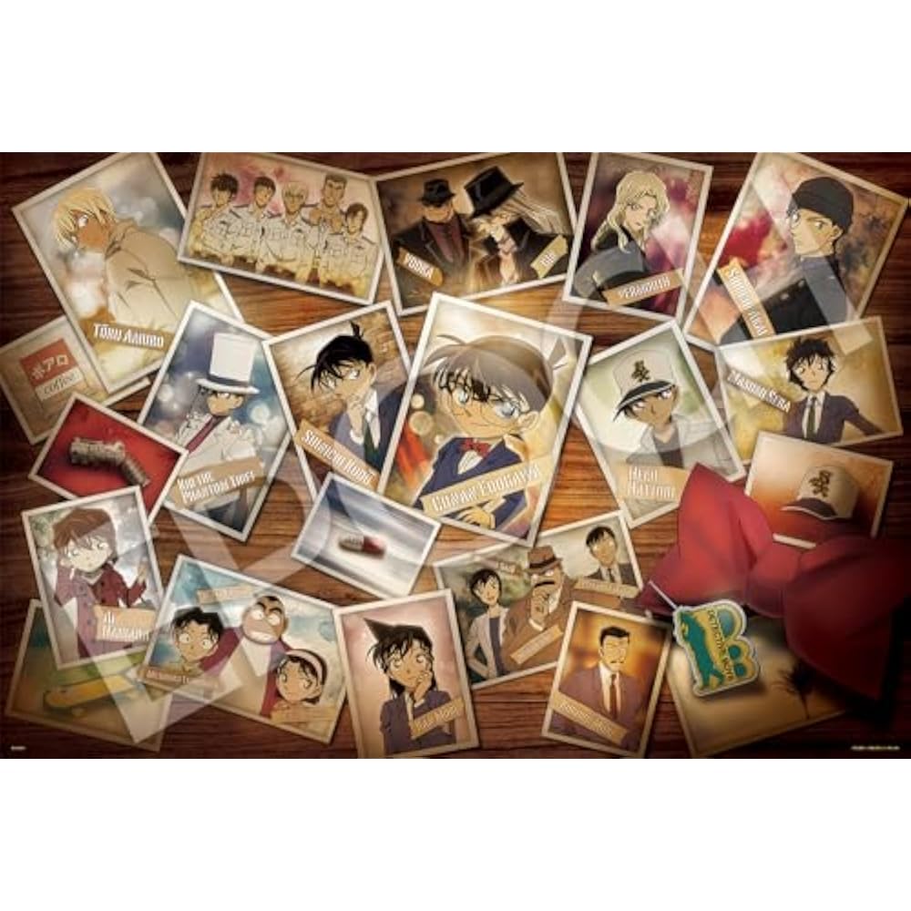 Epoch 2016 Very Small Piece Jigsaw Puzzle Detective Conan Tabletop Proof Photo (Evidence Photo) 2...