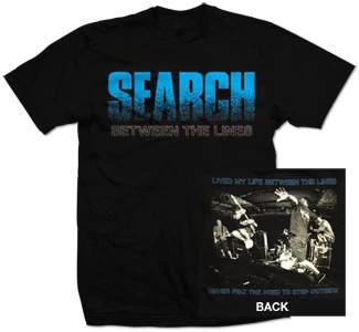 New Music Search  Between The Lines  T Shirt 3XL