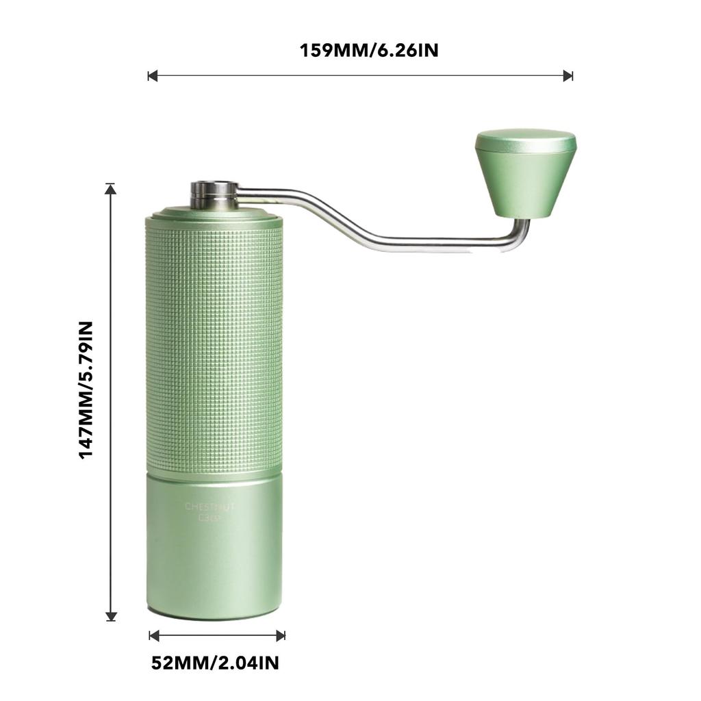 Râșniță de cafea manuală TIMEMORE C3 ESP Time More Capacitate Espresso 25g CNC Oțel Inoxidabil Conic Intern Setare Ajustabilă Precizie de Ajustare cu