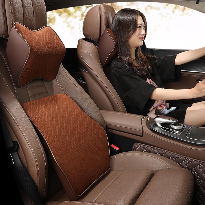 Autosedačka Hlavová opěrka Masáž Auto Polštář Prostor Paměť Krk Opěrka hlavy Potah do auta Polštář pro auto Opěrka hlavy Sedadla