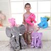 Adorabile Elefante Peluche Giocattolo Morbido Cotone PP Animale di Peluche Bellissimo Regalo