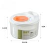 Multifunction Salad Spinner Lettuce Dryer Manual Vegetable Drainer Crisper Strainer For Washing Drying Leafy Kitchen Accesosries