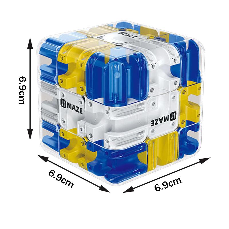 Non-Toxic Maze Magic Cube Stress Relief Toy Infinity Cube Portable Educational Toys Decompress Relax Toys For Adult Kids Autism Adhd Gift