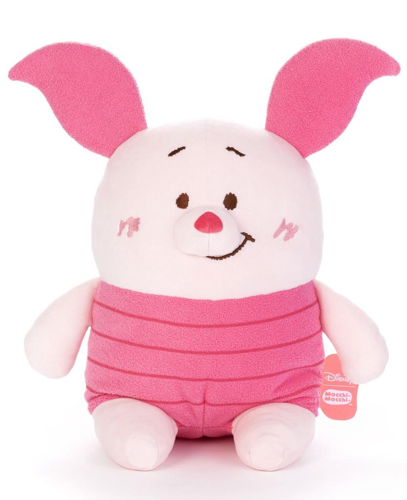 Disney Character Disney Mocchi-Mocchi HUGYU THE LOVE Plush Toy Medium Piglet, Approximately 47cm Tall