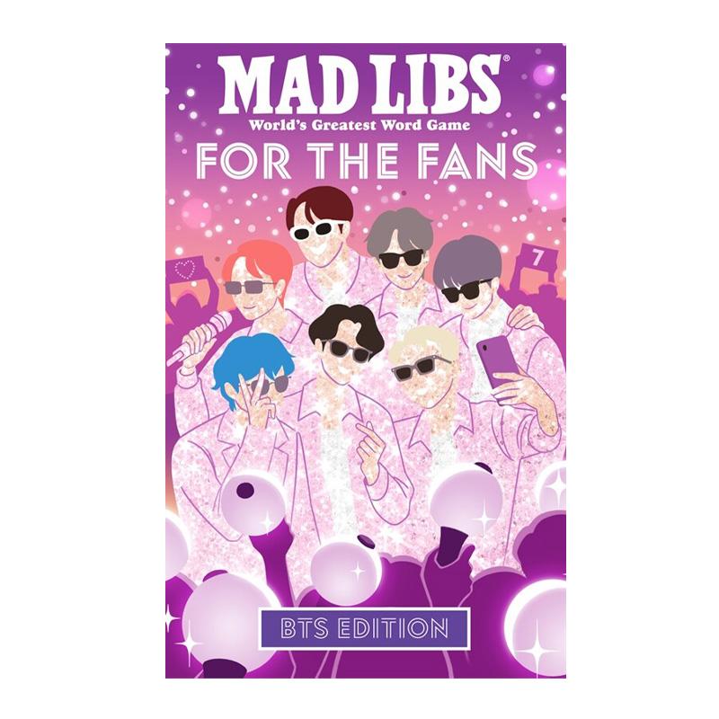 Mad Libs – Для фанатов: БТС издание (Мягкая обложка) 1PCS