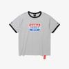 New Era Chicago Cubs World Series Ringer T shirT heaTher Gray 15147507