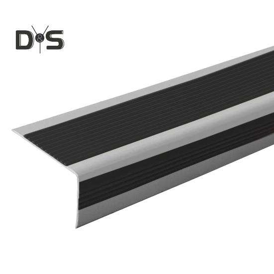 

100 см нескользящая накладка на край лестницы L-образной формы, самоклеящаяся защита края лестницы, водонепроницаемая внутренняя и наружная накладка на край лестницы кофейный