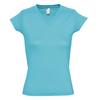 SOLS Womens/Ladies Moon V Neck Short Sleeve T-Shirt