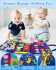 Busy Board Montessori Toys for Toddler Boy Birthday Gifts, Busy Book Sensory Learning Toys for Toddlers