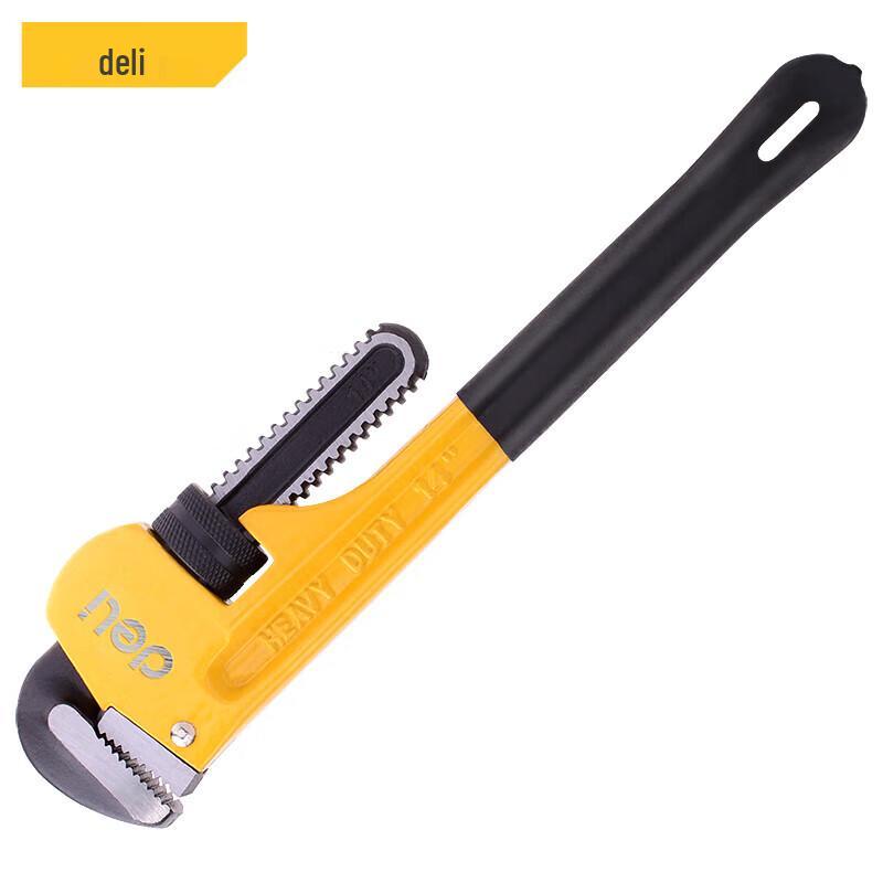 Deli 14-inch Heavy-Duty Pipe Wrench