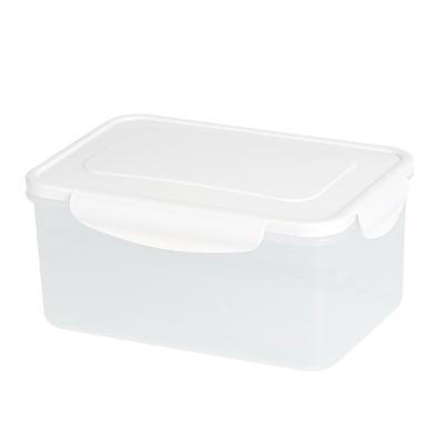 1 set beige färg förvaringshållare Tätt försegling Bra sidoskål matbehållare