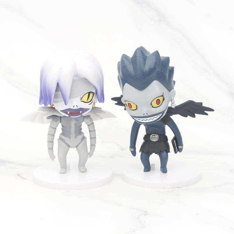 Death Note Zestaw Figurek Akcji Szczegółowe Modele PCV z L Light Ryuk Rem Kolekcjonerskie Figurki