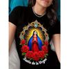Klasyczny Damski T-shirt o Wysokiej Elastyczności | Bezszwowy, Okrągły Dekolt, Krótki Rękaw, Codzienny Ubiór na Każdą Porę Roku, Można Prać w Pralce, Idealny Prezent dla Niej