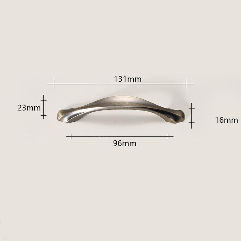 1 Stück Bronze Schrankgriff moderner minimalistischer Schubladen Kleiderschrankgriff Amerikanischer Europäischer Retro Schrankgriff