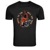 Devil Pinup Girl Turbo Engine Hot Rod Graphic T-Shirt