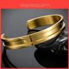 Braccialetto per capelli in lega dal design originale con finitura placcata oro, argento, oro rosa