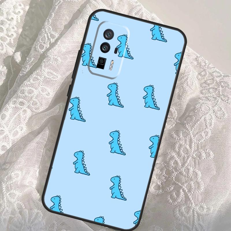 Cartoon Dinosaur Case For Xiaomi 14T 11T 12T 13T Pro 13 14 Ultra POCO X6 Pro M6 X3 X5 M5s F3 F5 F6 Cover