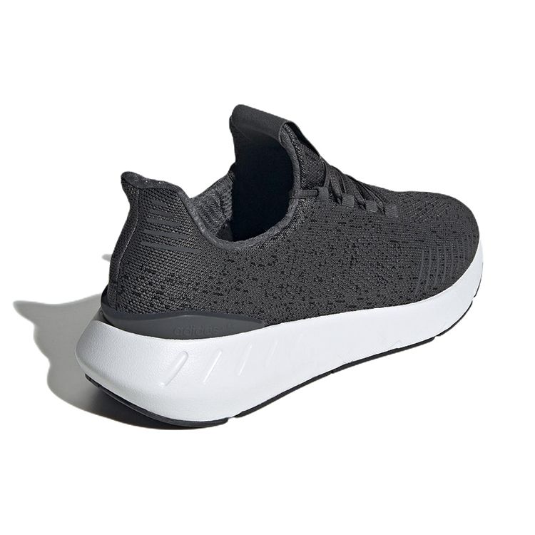 Adidas Originals Swift Run 22 Comfortable Sports Fabric Durable Breathable Low-Top Casual Running Shoes Unisex Sneakers Black GW6811