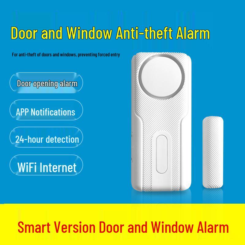 Smart WiFi Anti-theft Door and Window Sensor Alarm