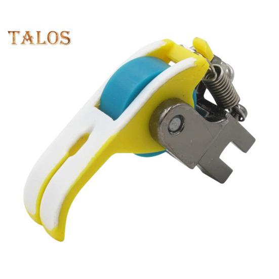 Rollsaum-Nähfuß für Nähmaschinen, unsichtbarer Reißverschluss, Saum-Nähfuß mit Rollsaumfuß für Heim- und Industrienäharbeiten