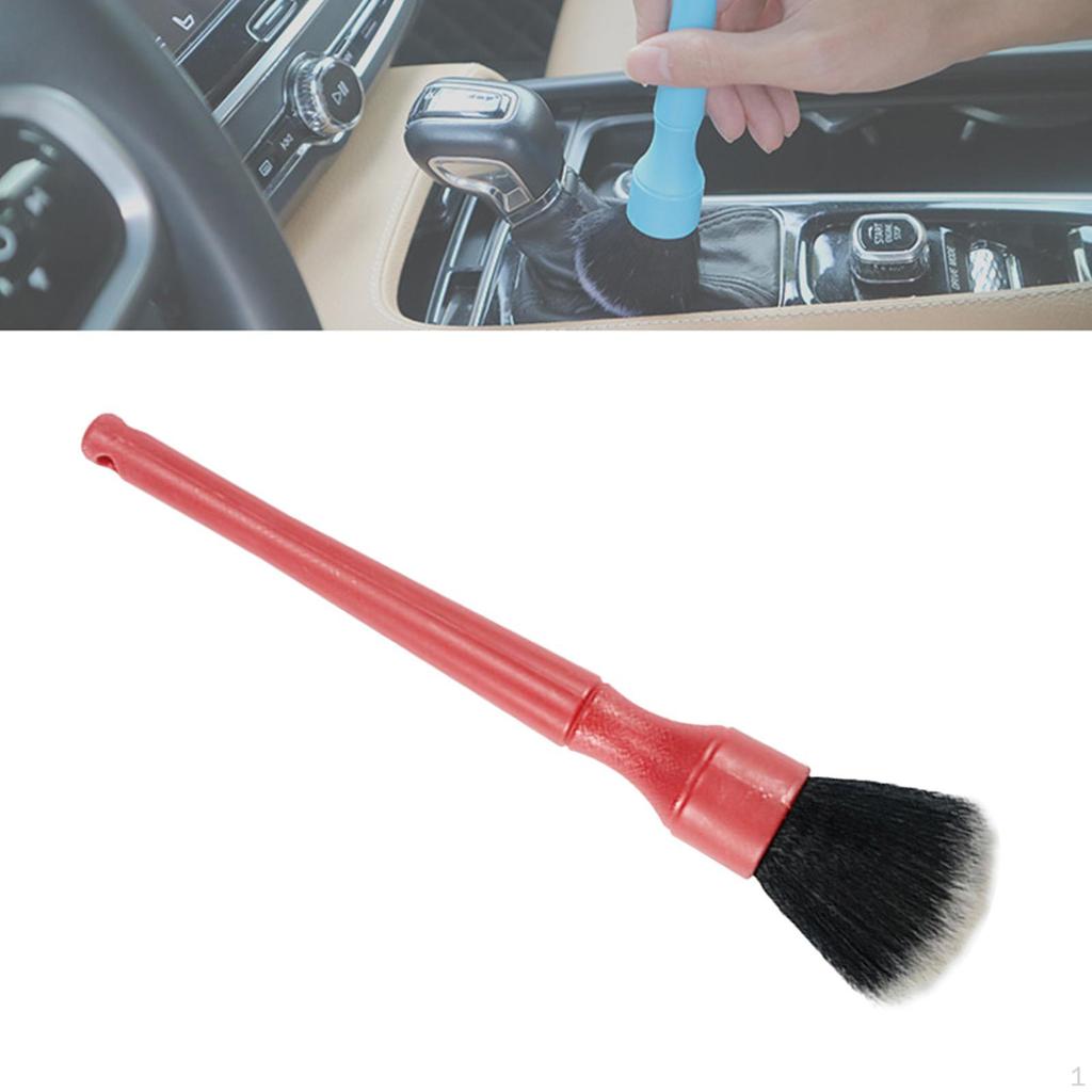 Brush Scratch Comfortable Handle PBT Duster for Leather Seats Infotainment Screens Dashboard Door
