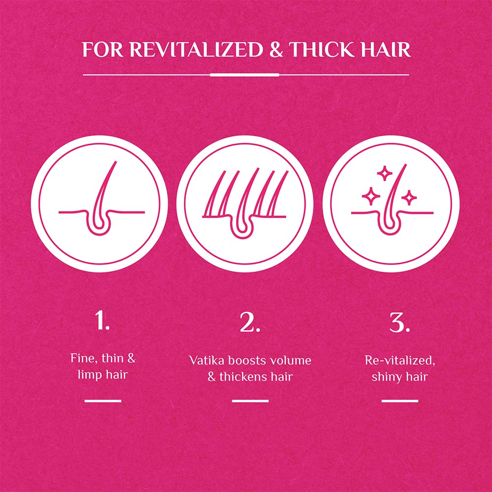 Nourishing Protein Shampoo with eggs protein 400 ml Vatika Dabur