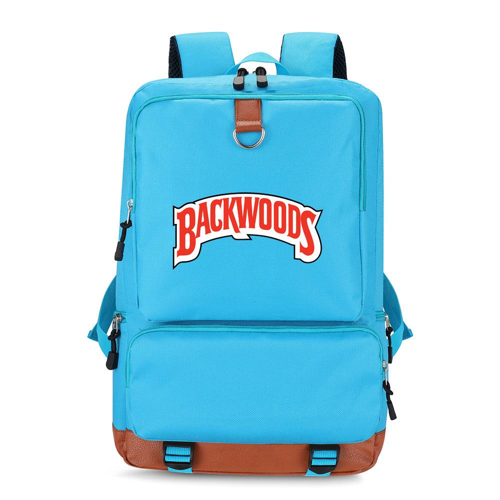 Backwoods Backpack Simple Student School Bag Fashion Trend Digital Color Printing Computer Bag Travel Bag