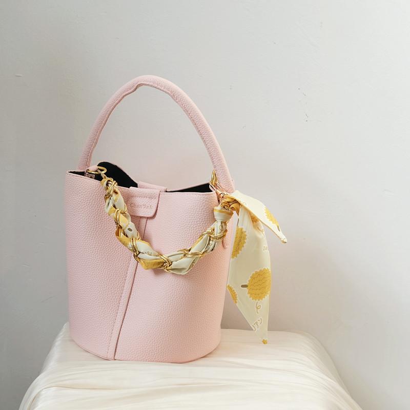 New Fashion Spring Winter Woman Handbag Accessory Part Chains Detachable Replacement Red Dot Silk Cute Strap Women DIY Chain