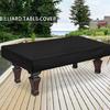 Billiard Table Cover with Drawstrings Waterproofs Oxfords Cloth Pool Table Cover Pool Table Dust Protections Cover