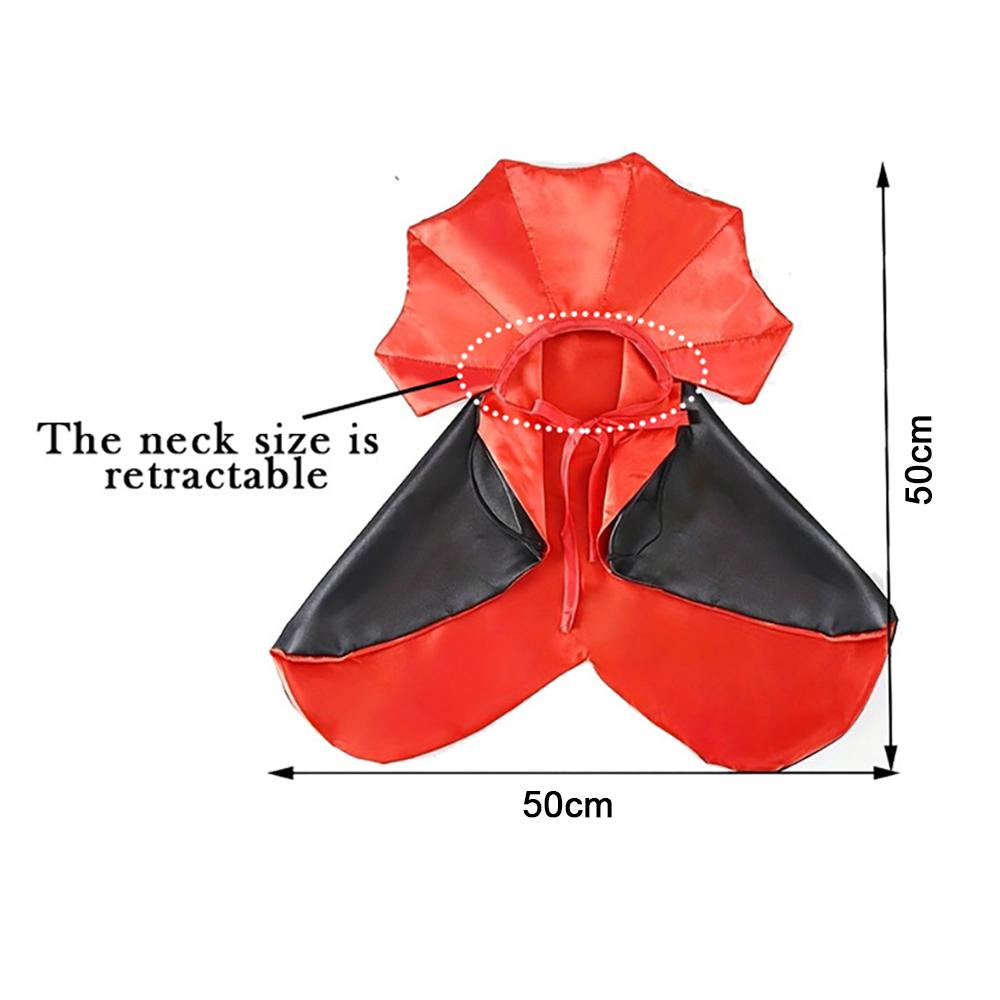 Peleryna Nietoperza dla Psów Kotów Peleryna Wampira Kostium Kota Straszna Impreza Cosplay Zwierzaka Strój do Przebrania Akcesorium