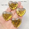 10 Stück Neue Süße Harz Cartoon Leopardendruck Herzform Serie Flache Rückseite Scrapbooking DIY Schmuck Handwerk Dekoration Zubehör
