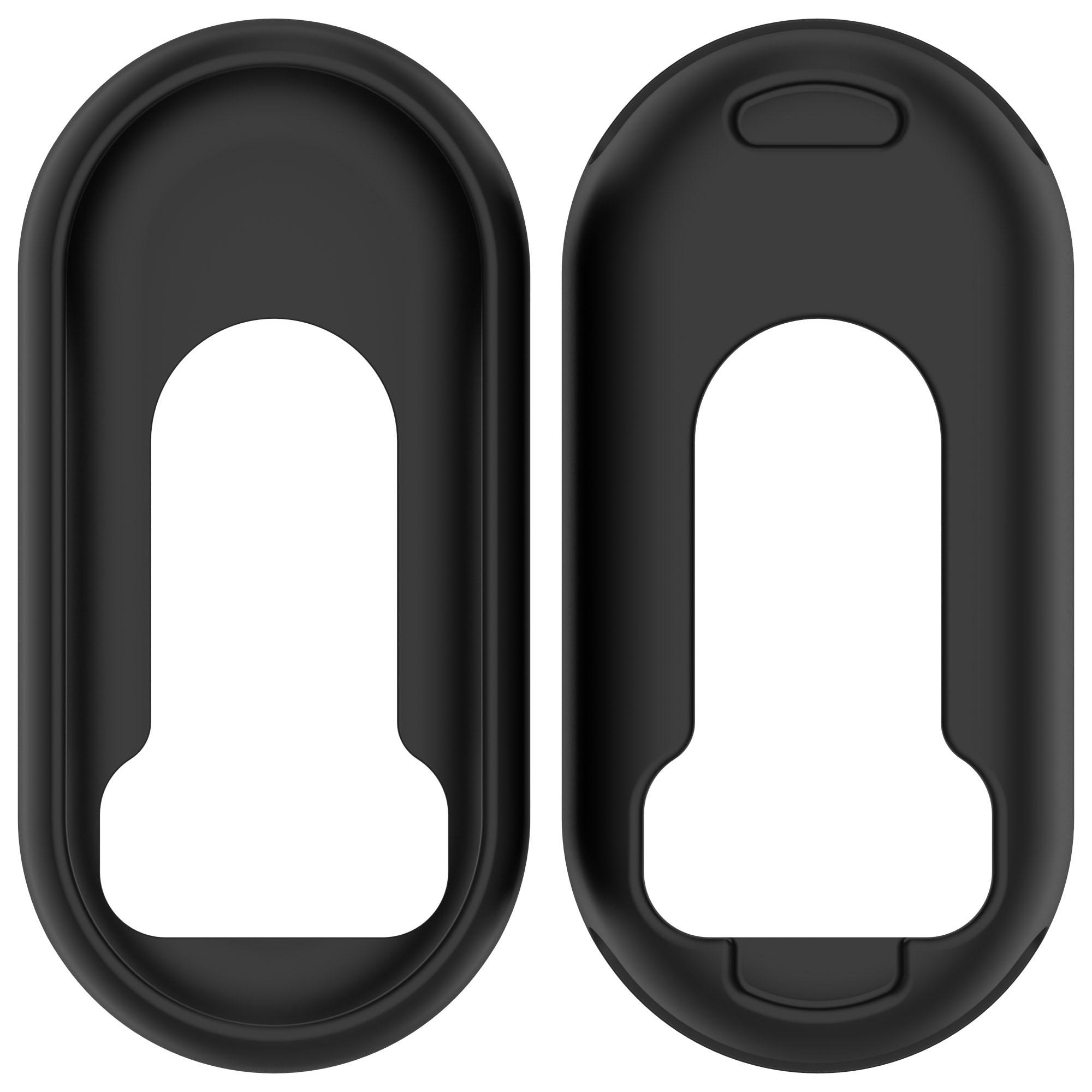 

Защитный чехол Hollow Watch для Xiaomi Mi Band 9/9NFC/керамический силиконовый защитный чехол для браслета Xiaomi 8/8NFC Аксессуары Universal чёрный