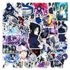50 Uchiha Sasuke Waterproof Stickers for Phone, Laptop, Thermos, and Journal - Naruto Anime Decor