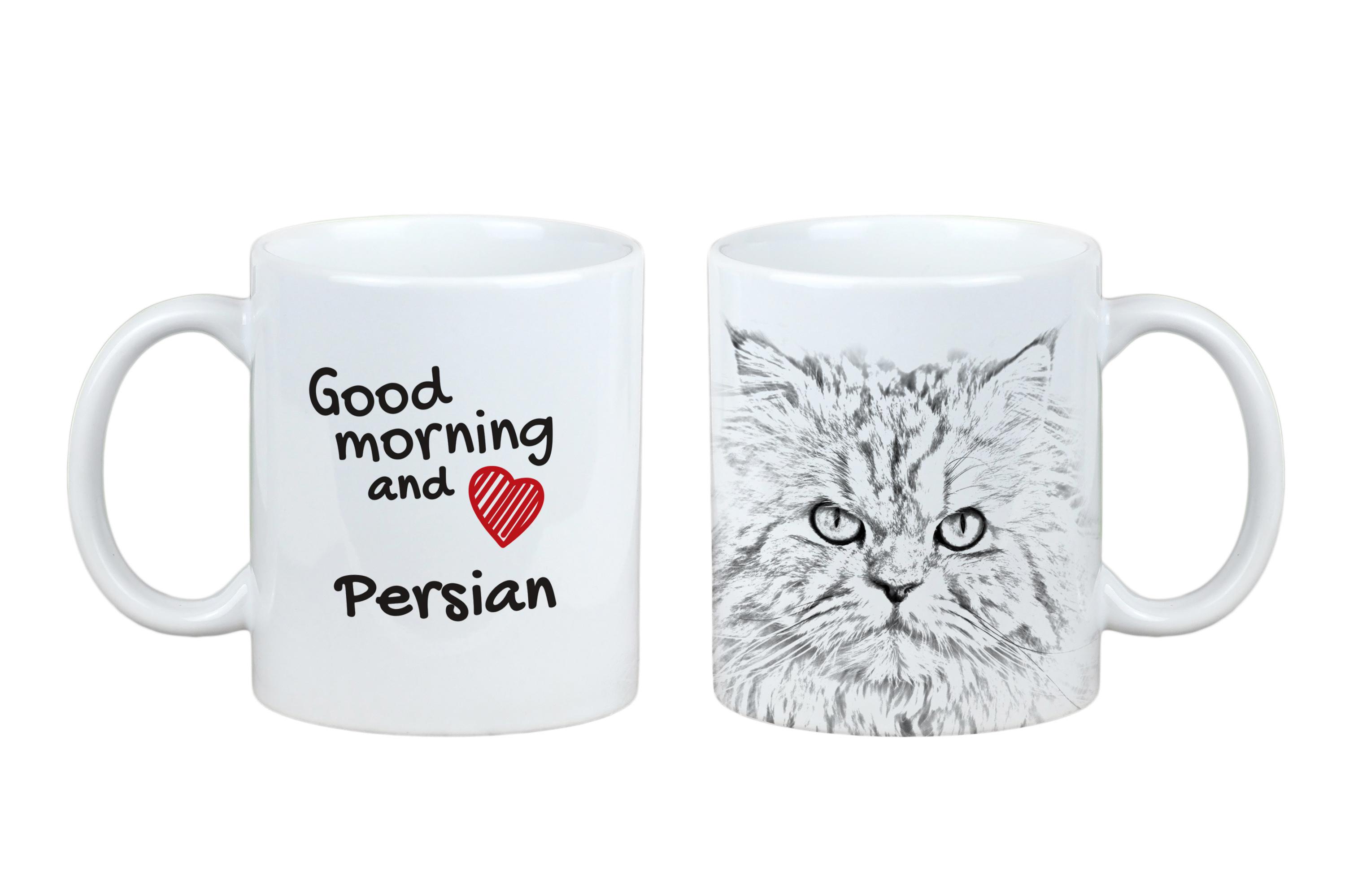 

Persian - cat mug, personalized mug with print, classic gift for everyone from the Art-Dog brand білий