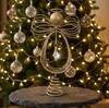 Glittered Angel Star Christmas Tree Topper Ornament