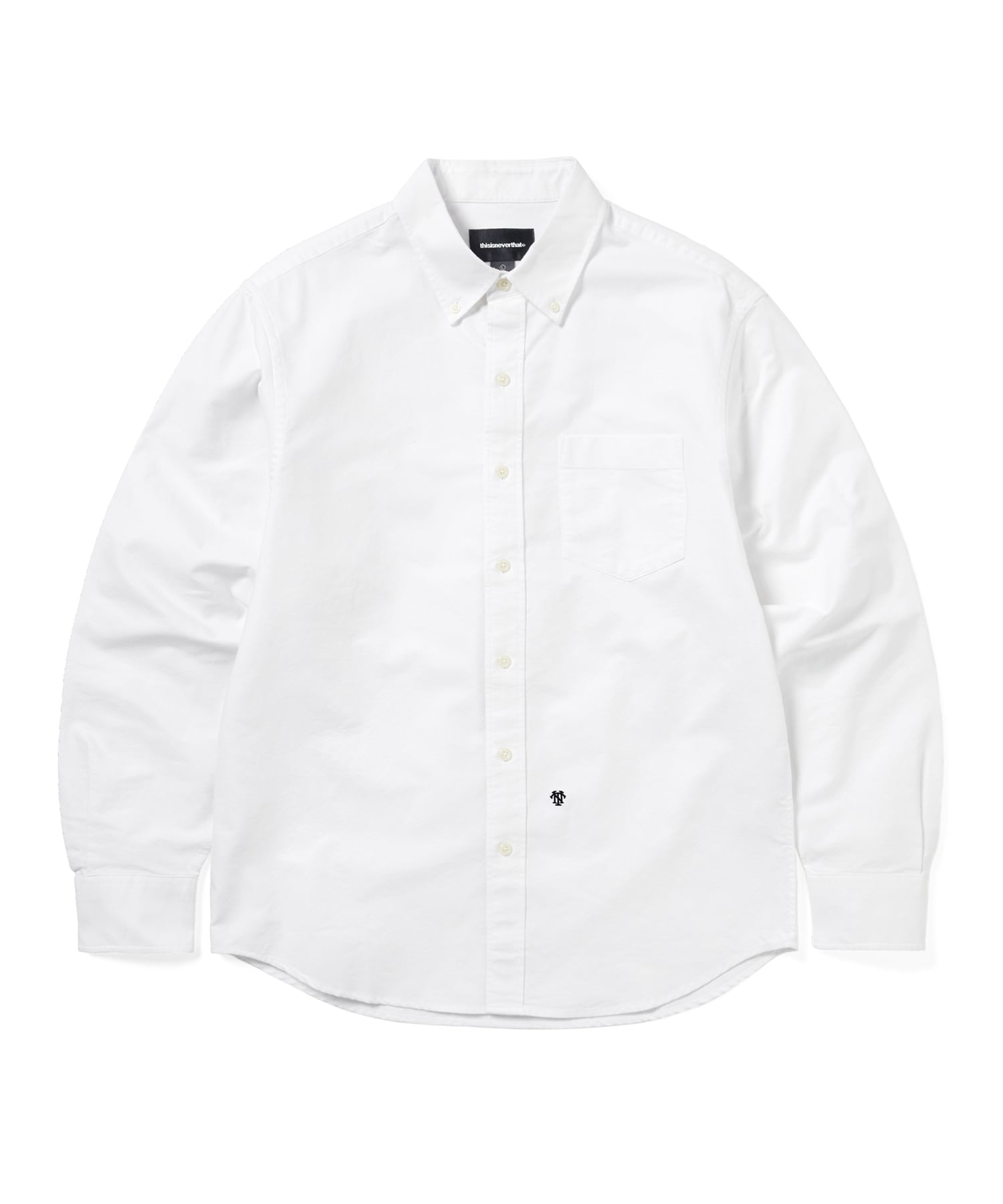 This Is Never That Оксфордская рубашка Белая Xl