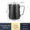304 Stainless Steel Latte Art Pitcher with Scale Marks