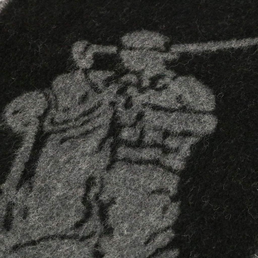 Polo Ralph Lauren Wool Muffler PC0454 Big Pony Polo 2 Color (Black) [Item]