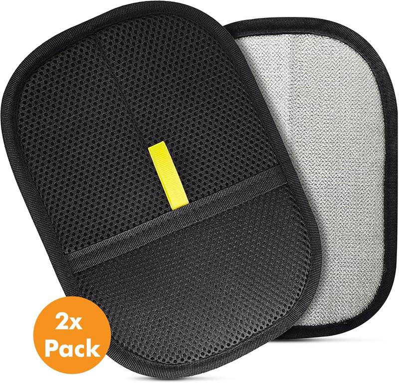 

2 шт. Многоразовая электростатическая перчатка для удаления шерсти домашних животных для собак кошек инструмент для удаления шерсти домашних животных для мебели моющиеся электростатические перчатки чёрный