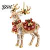 Hanging Decoration Elf Decorative Ornaments Clear Acrylic Tree Ornament Deer Christmas Pendant with for Door