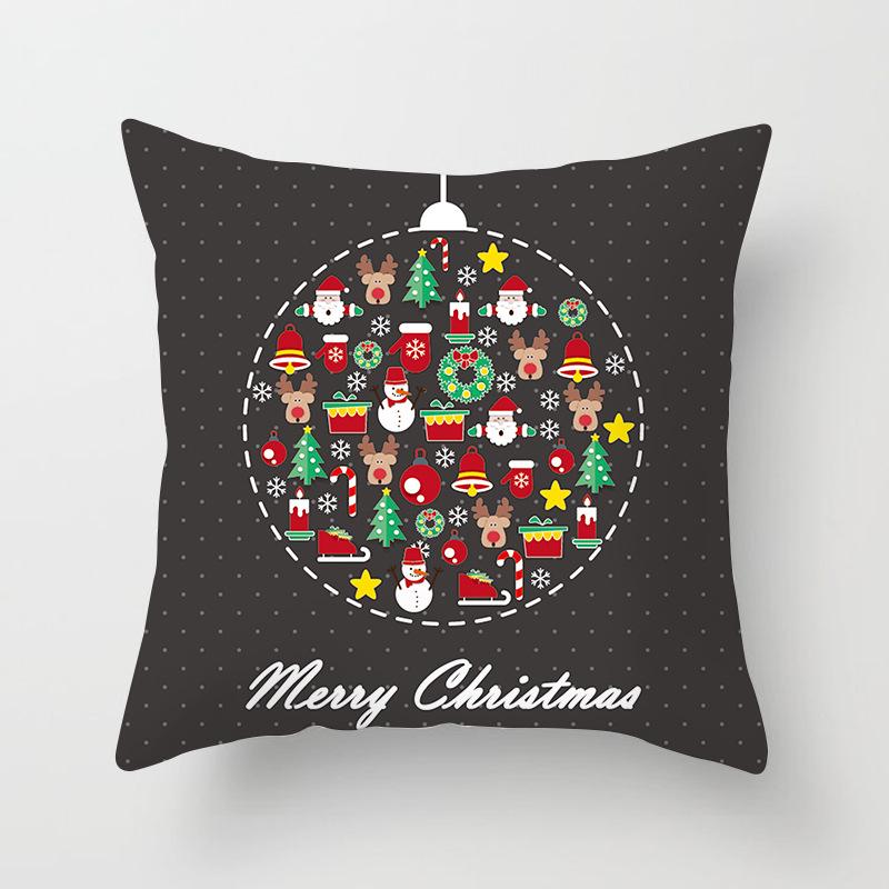 Home Furnishings Christmas Simple Sofa Pillow Cases