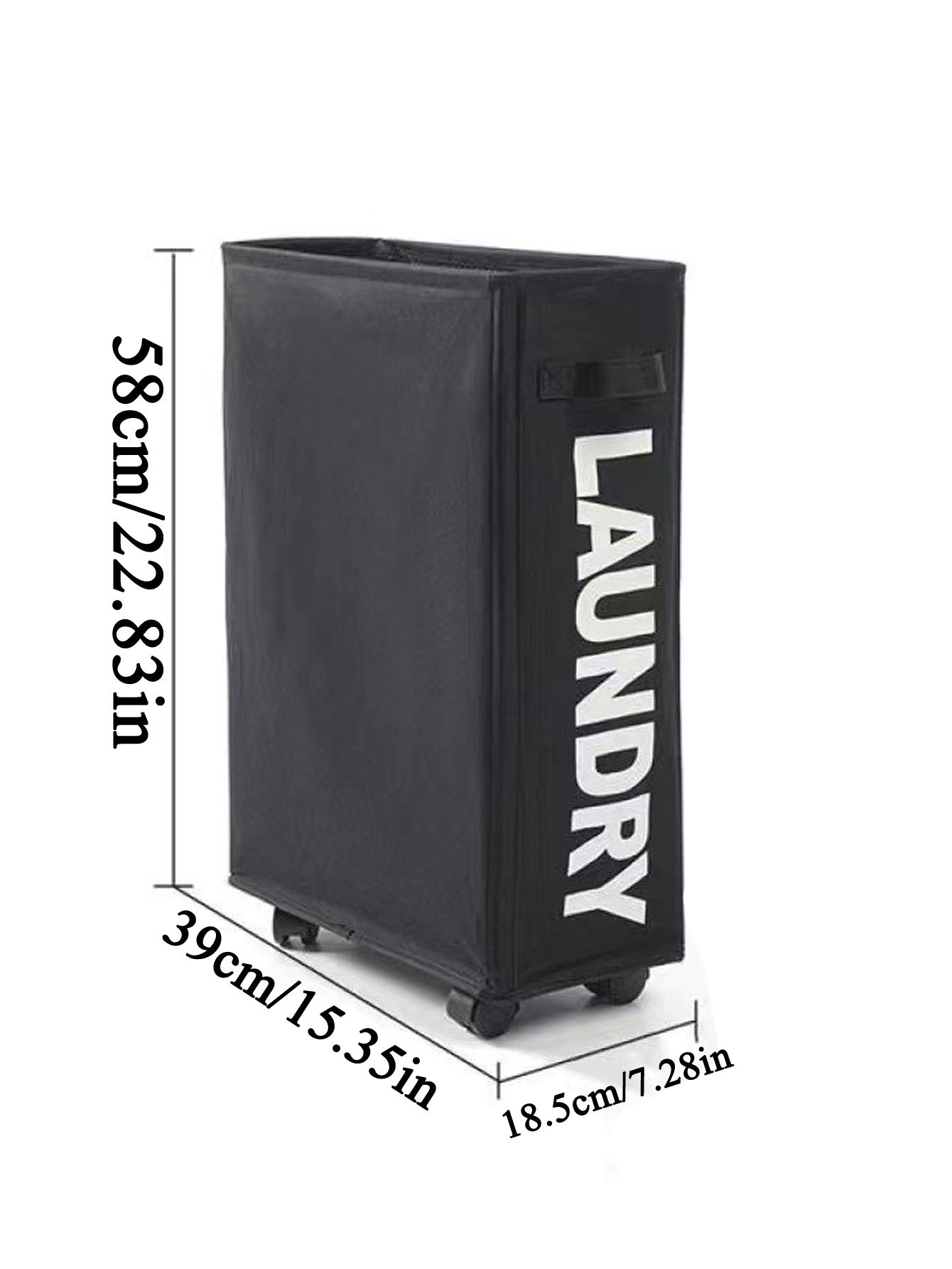 

Large Capacity Yoga Mat Storage Basket Laundry Basket with Wheels Multifunctional Storage Basket for Home Office and Dormitory