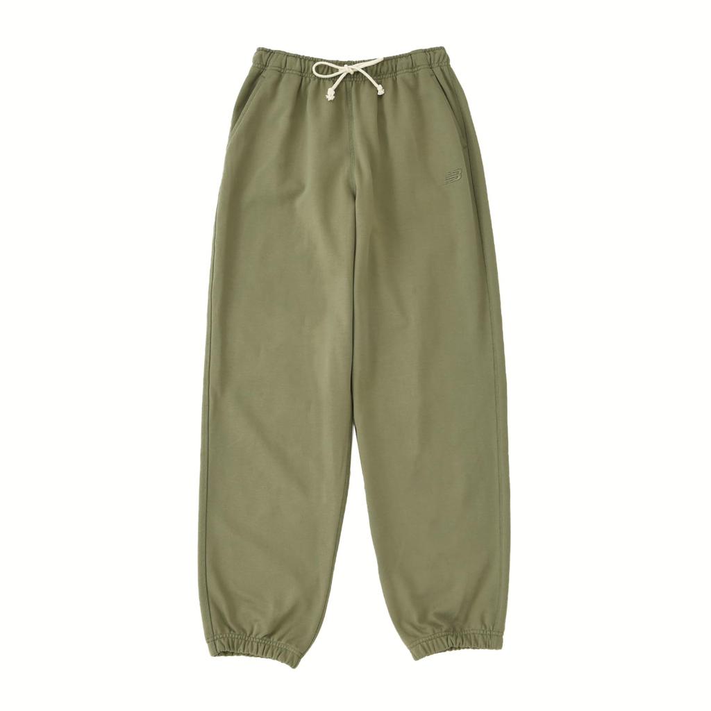 Sweatpants Athletics DEK L Regular [New Balance] Women's (WP41513) (Dark Olivine)