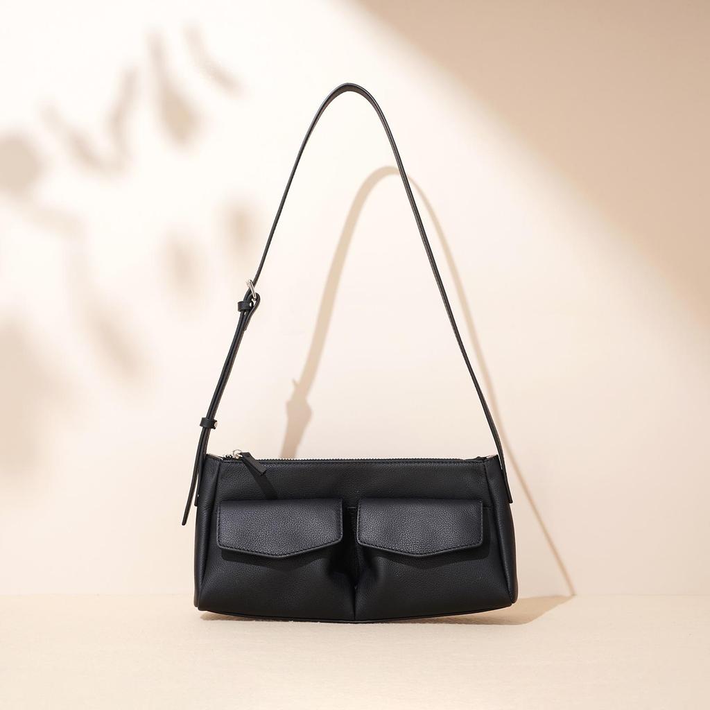 2025 High-End Genuine Leather Shoulder Bag - Fashionable, Versatile Crossbody for Casual or Commuting