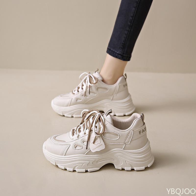 Autumn Women's New Breathable Versatile Thick Soled Sports Shoes Casual Simple Comfortable Women's Trendy Shoes