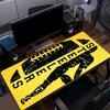 Pittsburgh Steelers Mouse Pad, Large Gaming Desk Mat, Non-slip XXL Mousepad for Laptop & Tablet, Mini PC Playmat with Stitched Edges