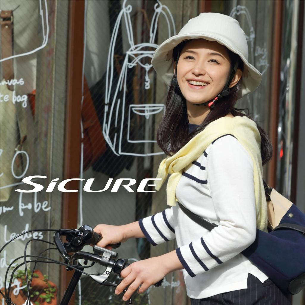OGK KABUTO Bicycle Helmet SICURE Charcoal SG Certified Color Size 57-60cm (or less)